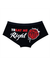 Load image into Gallery viewer, Dream Apparel TREAT ME Right Underwear Boxer Low Rise Brief Underpants Shorts