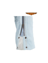 Load image into Gallery viewer, Dream Apparel Denim Look Genuine Leather Chaps