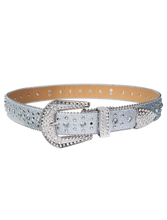 Load image into Gallery viewer, Dream Apparel Premium Straps Men Women Western Fashion Bling Bling Rhinestones Crystal Diamond Belt