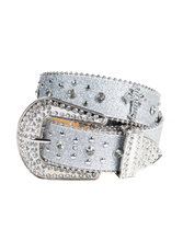 Load image into Gallery viewer, Dream Apparel Premium Straps Men Women Western Fashion Bling Bling Rhinestones Crystal Diamond Belt