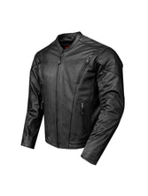 Load image into Gallery viewer, Mens Racer Jacket With Neck Warmer