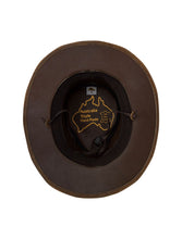 Load image into Gallery viewer, Dream Apparel Men&#39;s Brown Premium Leather Western Cowboy Hat for Halloween Deadman
