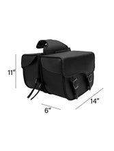 Load image into Gallery viewer, Dream Apparel No Stud Motorcycle Saddlebag

