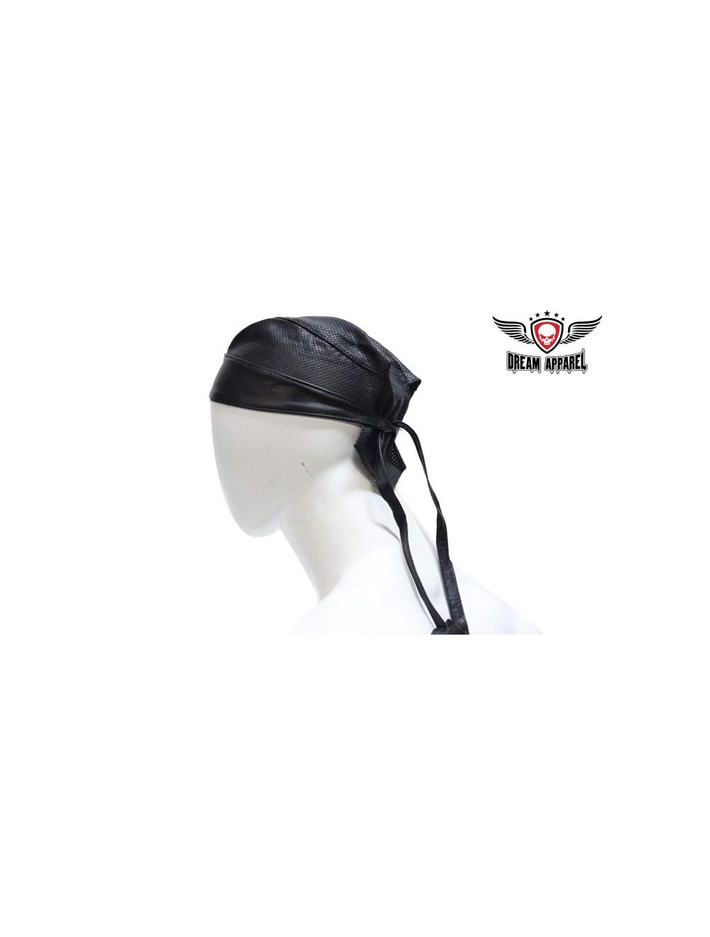 Biker Skull Cap with Perforation