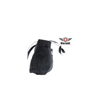 Load image into Gallery viewer, Woman Black &amp; Pink Shoulder Purse
