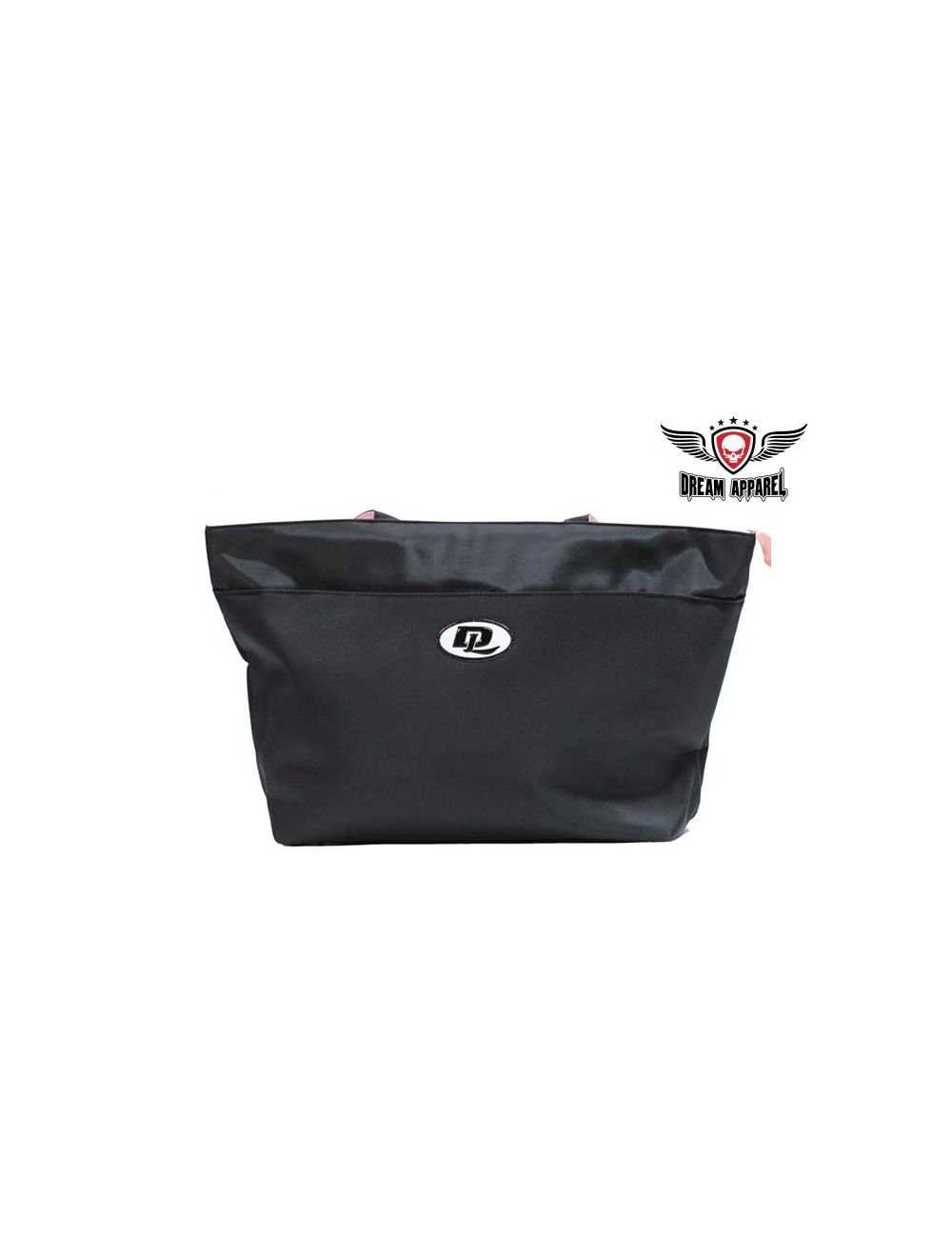 Woman Black & Pink Shoulder Purse