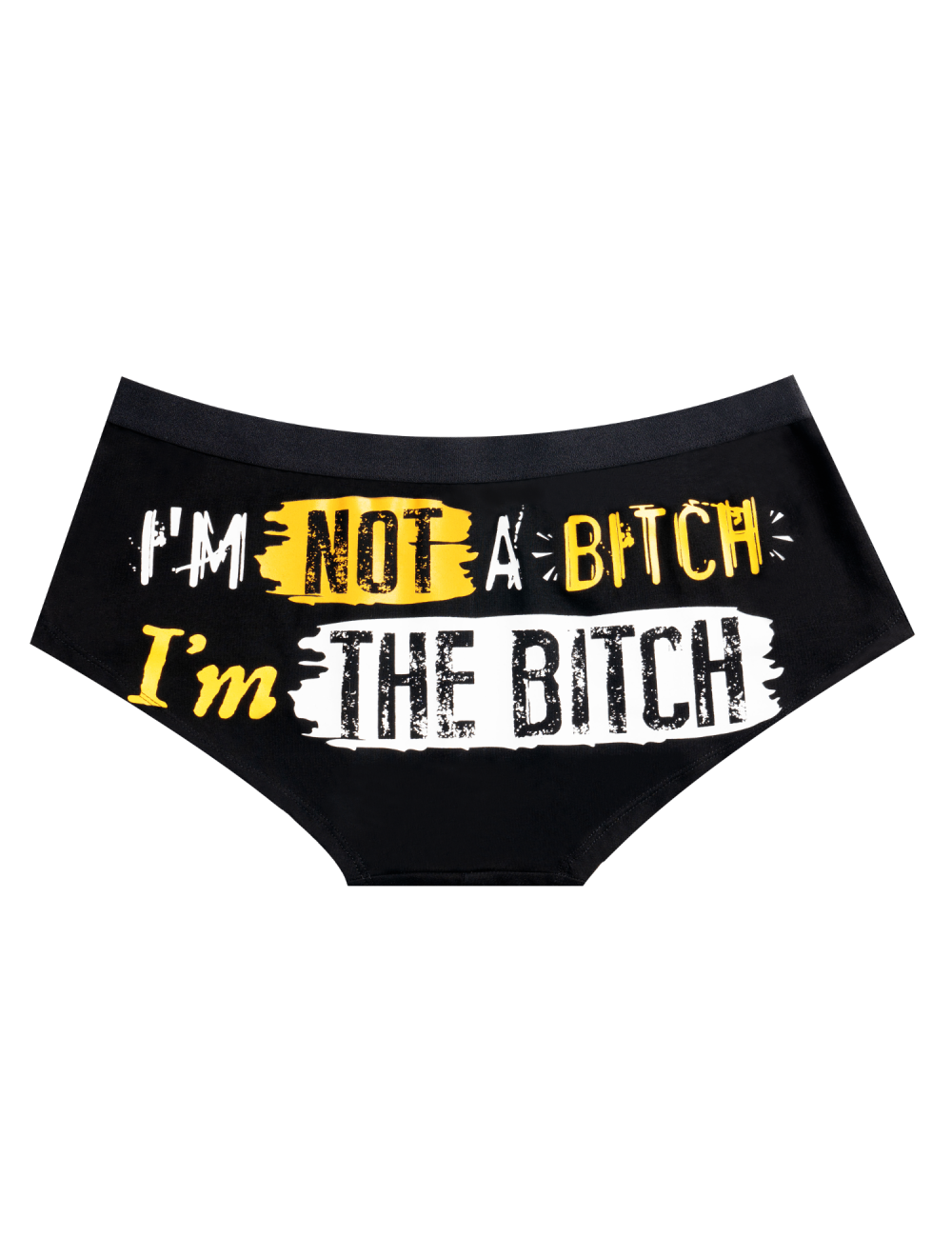 Dream Apparel I'M NOT A BITCH I'M THE BITCH Underwear Boxer Low Rise Brief Underpants Shorts