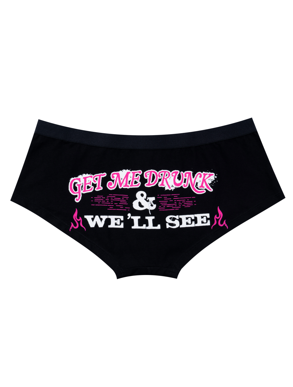 Dream Apparel GET ME DRUNK & WE 'LL SEE Underwear Boxer Low Rise Brief Underpants Shorts