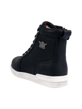 Load image into Gallery viewer, Motorcycle Men&#39;s Biker Boots Straps &amp; Ring on Ankle
