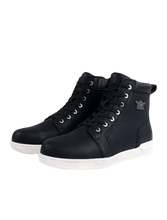 Load image into Gallery viewer, Motorcycle Men&#39;s Biker Boots Straps &amp; Ring on Ankle
