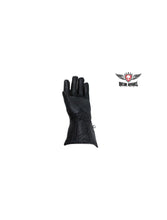 Load image into Gallery viewer, Motorcycle Gauntlet Glove With Concho &amp; Studs
