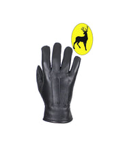 Load image into Gallery viewer, Ladies Deer Skin Leather Gloves - Black
