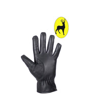Load image into Gallery viewer, Ladies Deer Skin Leather Gloves - Black
