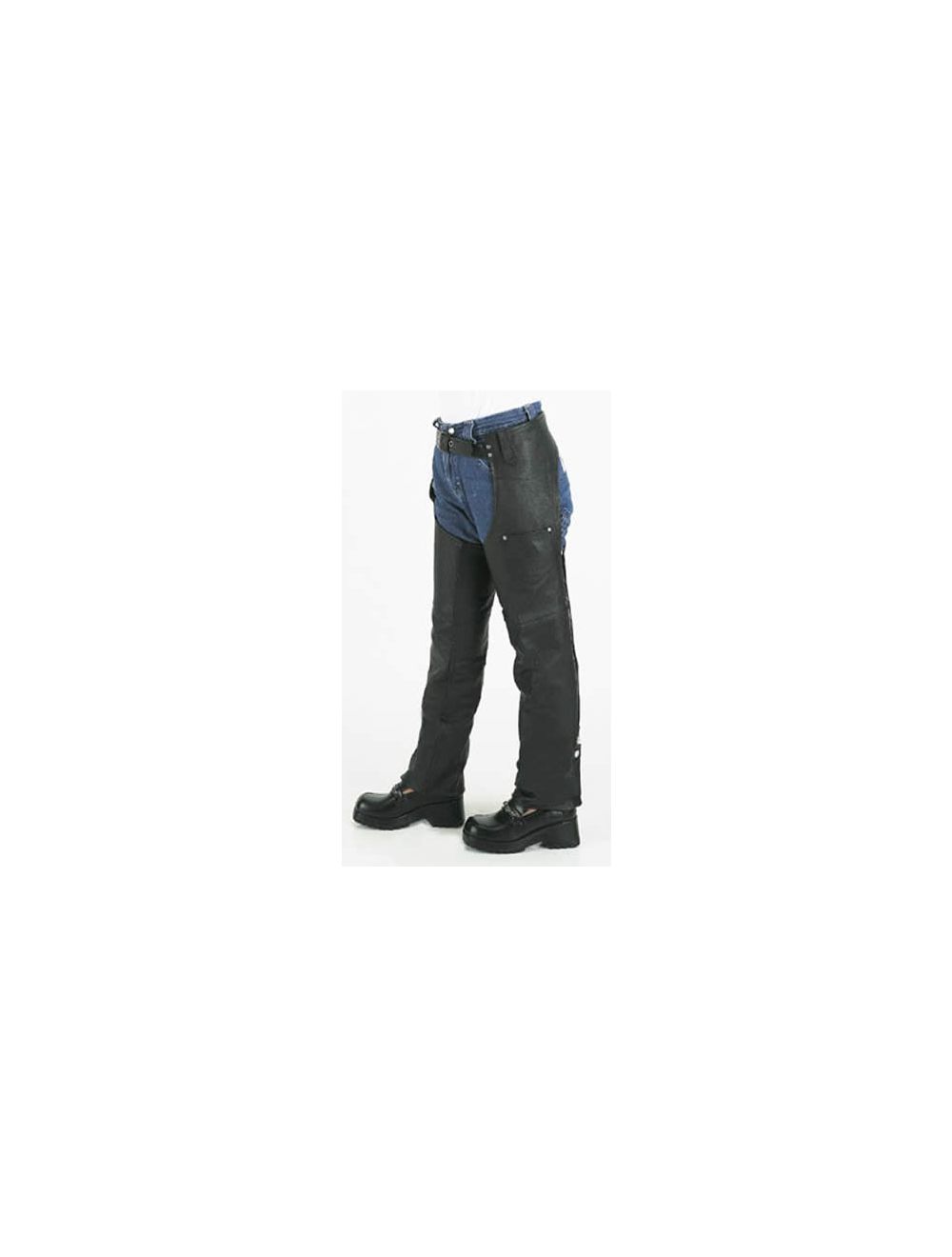 Kids Leather Chaps With Front Pockets