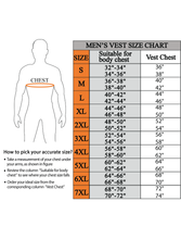 Load image into Gallery viewer, Men&#39;s Vest Black Liner, Zipper &amp; Snaps
