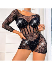 Load image into Gallery viewer, Teddy Dress Lingerie
