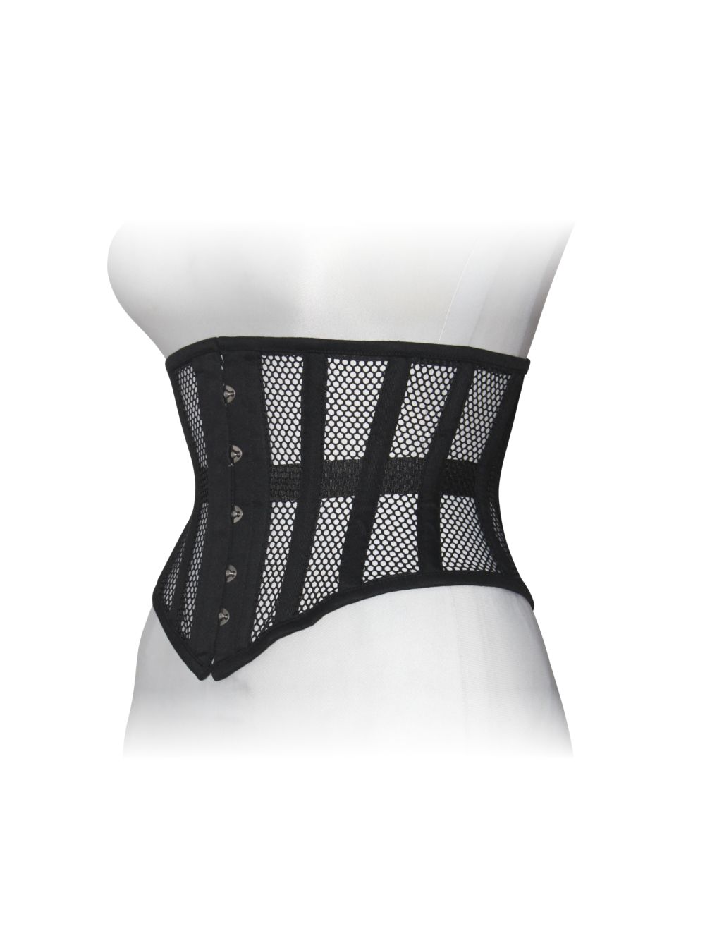Dream Apparel Heavy Duty Steel Boned Underbust Waist Trainer Black Corset