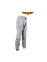 Load image into Gallery viewer, Gray Multi-Pocket Ribbed Panel Joggers
