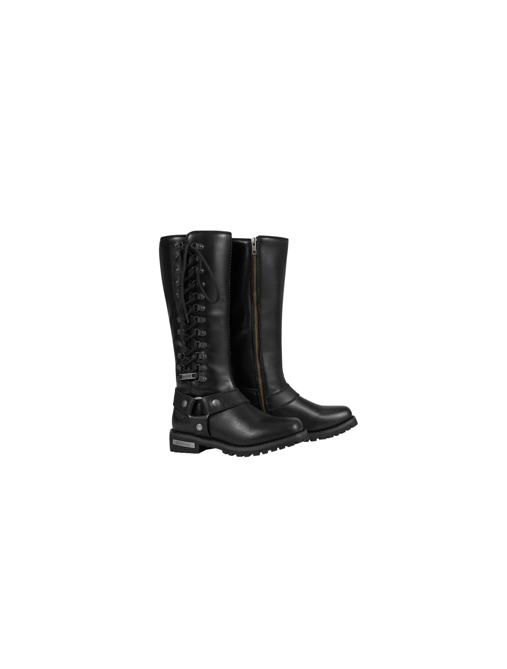 Dream Apparel® Women Biker Long Boots with Laces