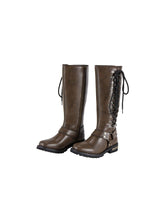 Load image into Gallery viewer, Dream Apparel® Women Long Biker Boots Brown
