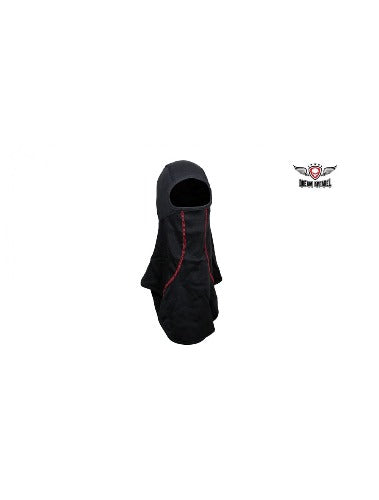 Black Full Face Cotton Motorcycle Mask