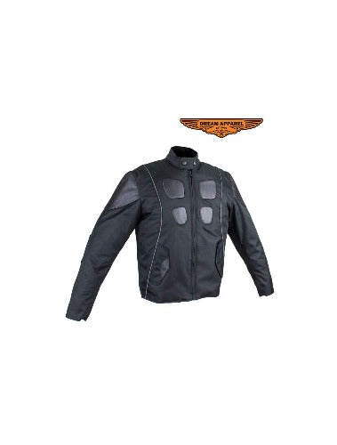Men's Leather & Textile Motorcycle Jacket